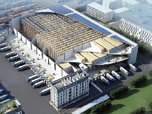 自動(dòng)化冷庫(kù)外景