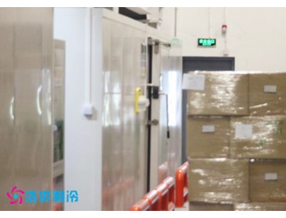 康寧生命科學500立方米2-8℃醫(yī)藥器械實驗室冷庫工程