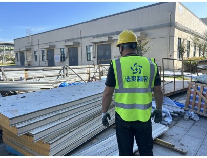 山東綠葉制藥6900立方米自動(dòng)化高架陰涼庫(kù)建設(shè)工程案例