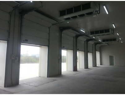 四川成都青白江鐵路港物流園綜合保稅區(qū)進出口岸型物流冷庫工程案例