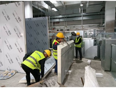 成都1100立方狂犬疫苗冷庫建造工程案例